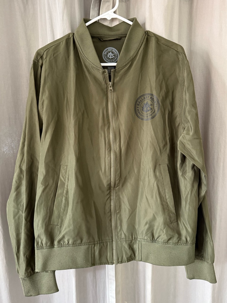 Ballast Point Brewing Windbreaker, Size Medium